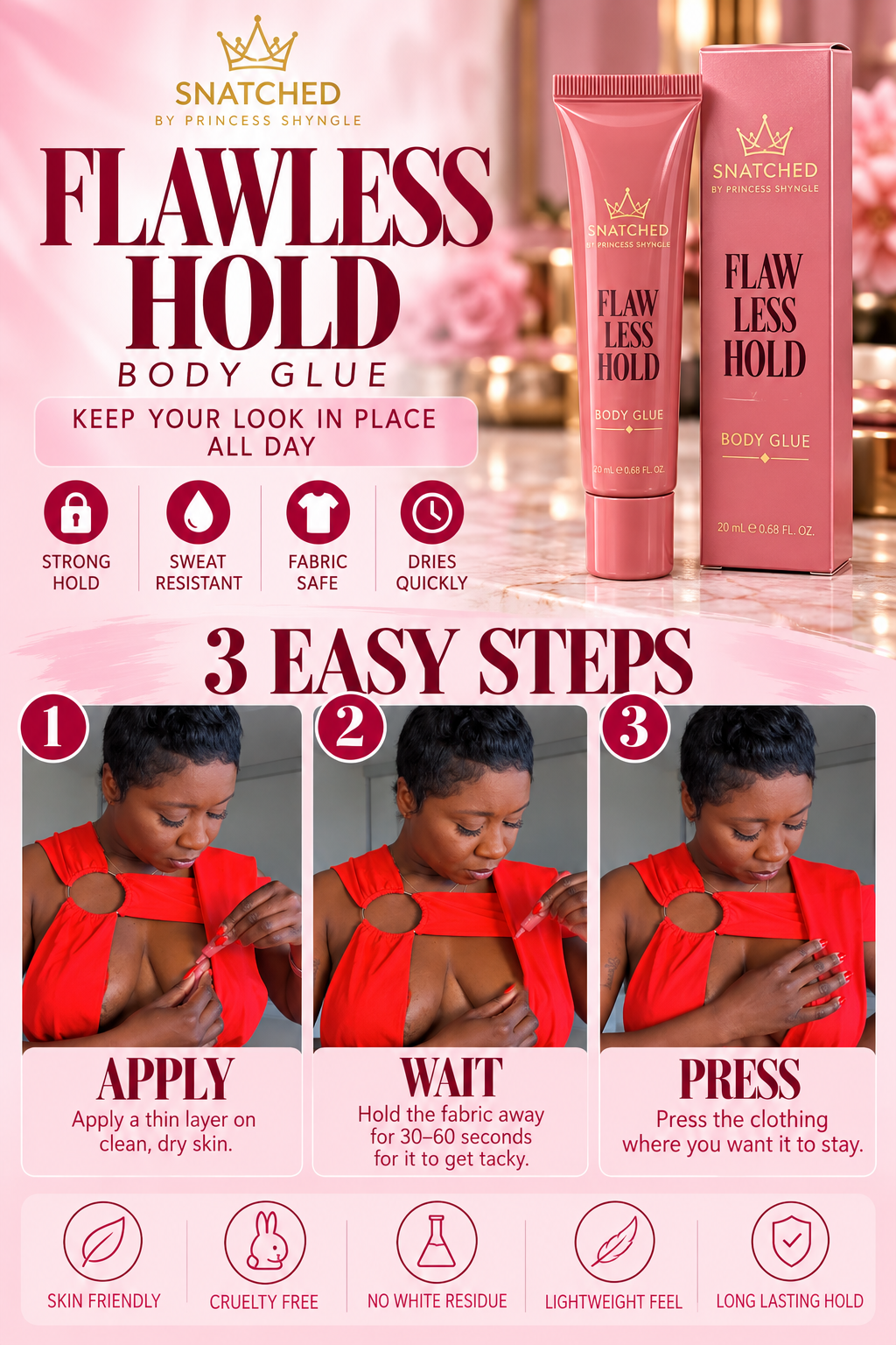 Flawless Hold Body Glue - Image 3